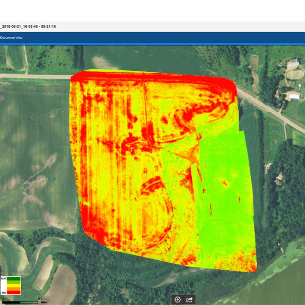 NDVI agriculture mapping