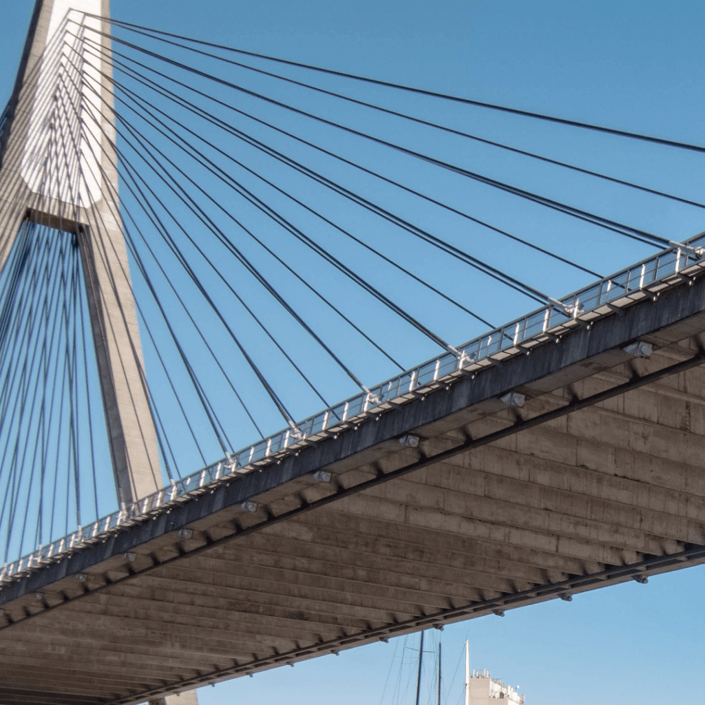 anzac bridge drone inspection