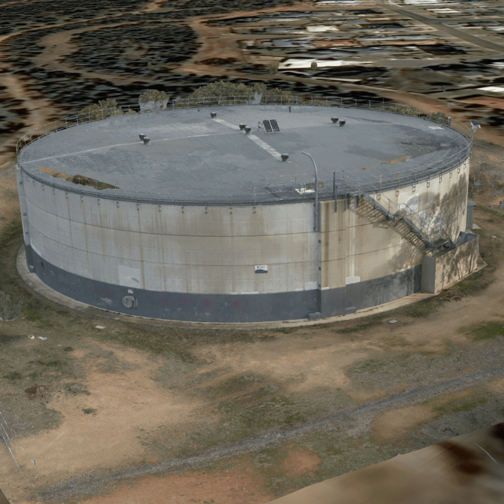 3D model water tank