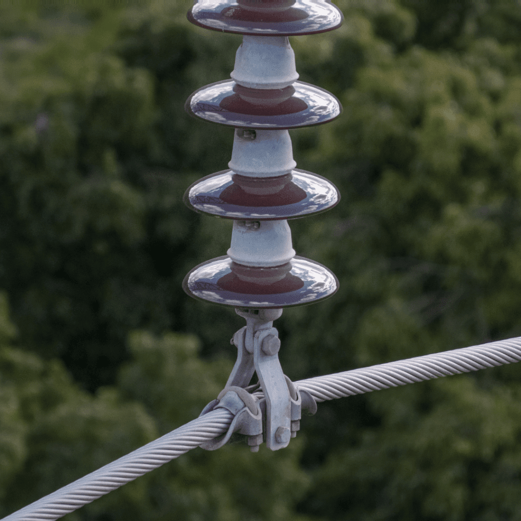 drone powerline insulator inspection