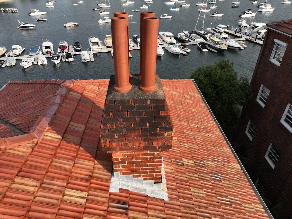 drone-roof-chimney-inspection-double-bay-sydney