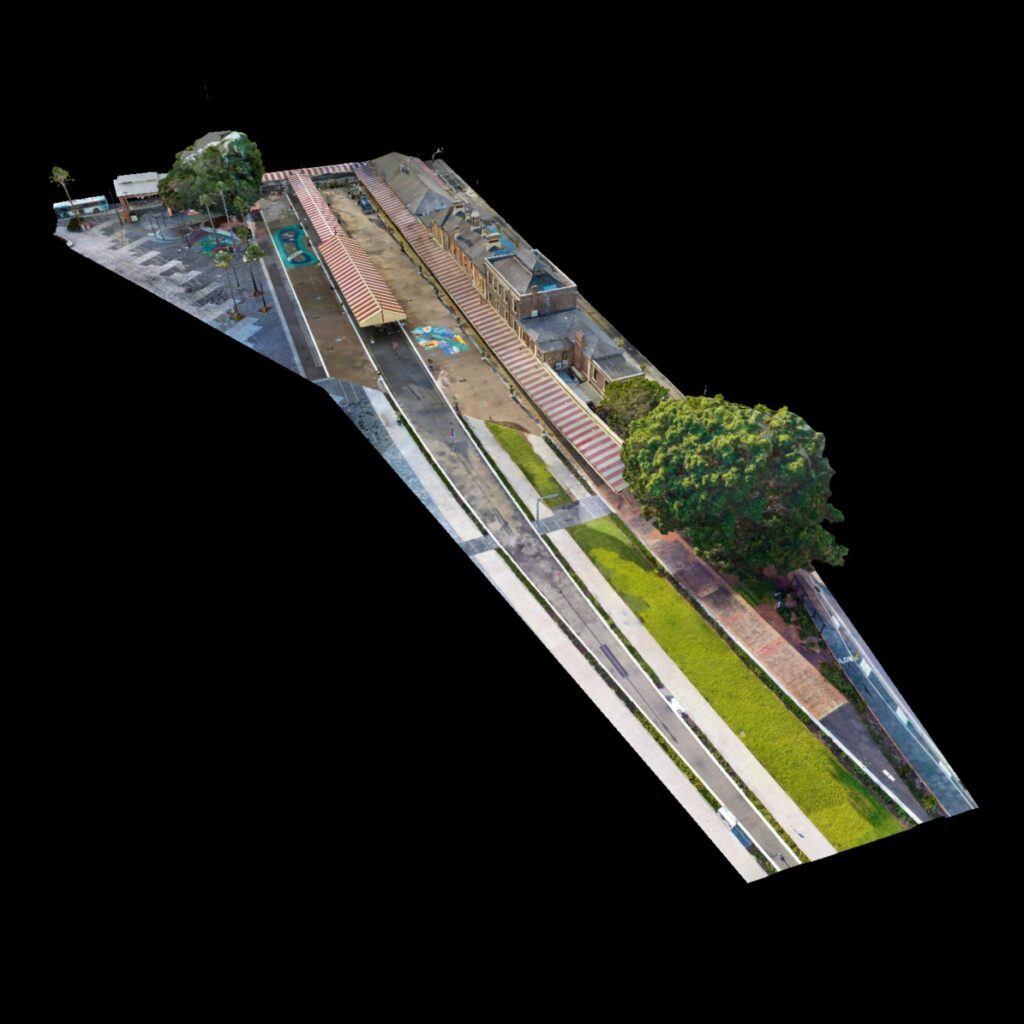 Newcastle Station 3D model2