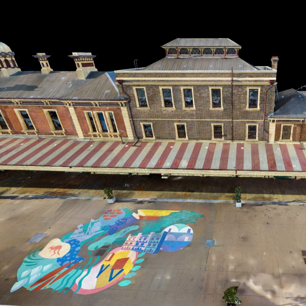 Newcastle Station 3D model3