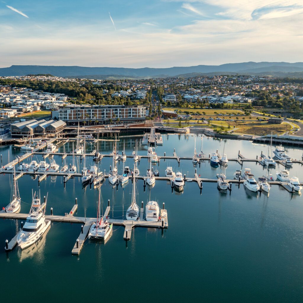 Drone Shellharbour Marina