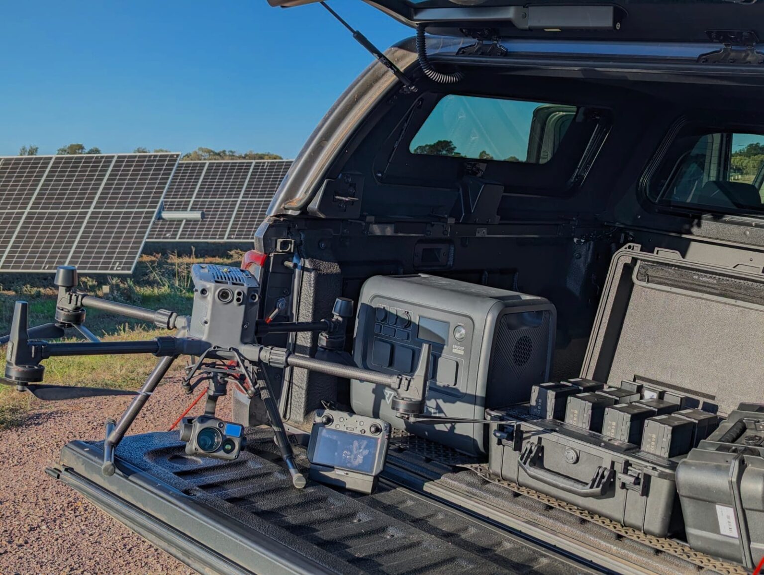 DJI M300 H20t solar farm inspection